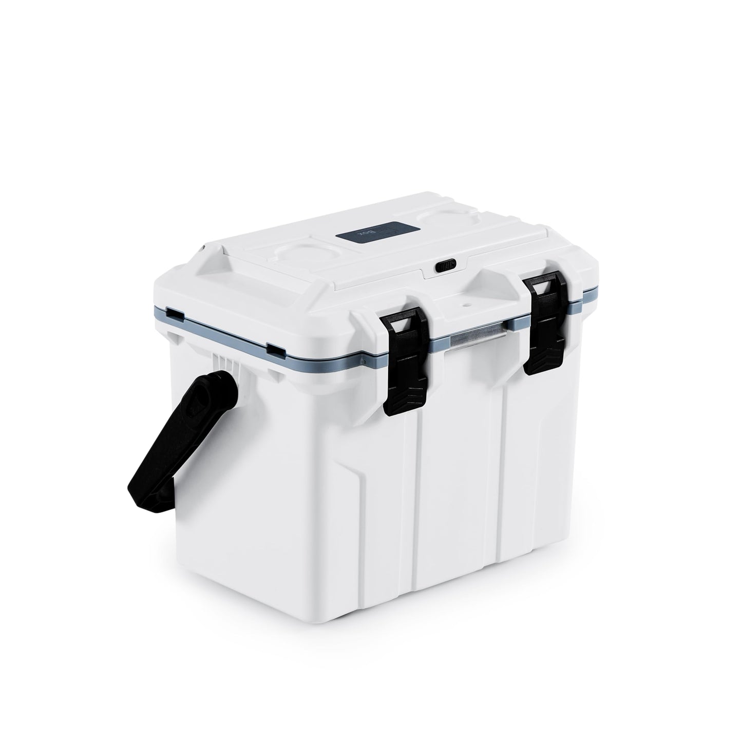 Hard Cooler Box 16 QT - Portable Ice Chest, 15-Can Capacity, Waterproof, Heavy-Duty for Camping, Beach, Outdoor Activities - BluBox