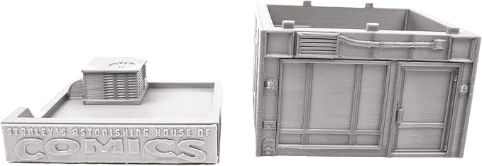 Comic Book Store - Tabletop Terrain by Corvus Terrain Compatible with MCP 32mm