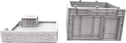 Comic Book Store - Tabletop Terrain by Corvus Terrain Compatible with MCP 32mm
