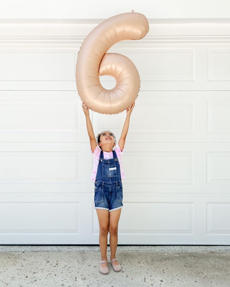 Light Brown Number 24 Balloon 40 inch, Tan 24 Number Balloons, Khaki 24th Sandy Brown Birthday Decorations, Beige 24 Year Old Women Men Light Brown Party Supplies