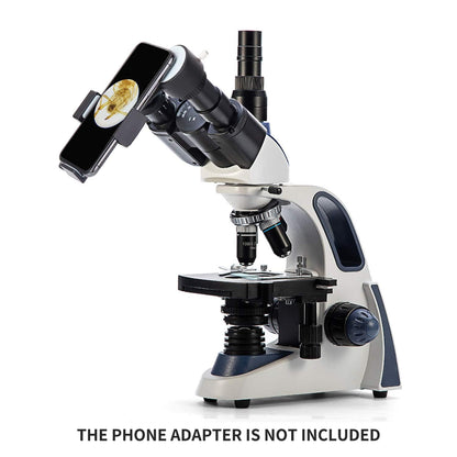 Swift SW380T 40X-2500X Research-Grade Trinocular Compound Lab Microscope with 2.0mp Camera and Software Windows and Mac Compatible and Slides