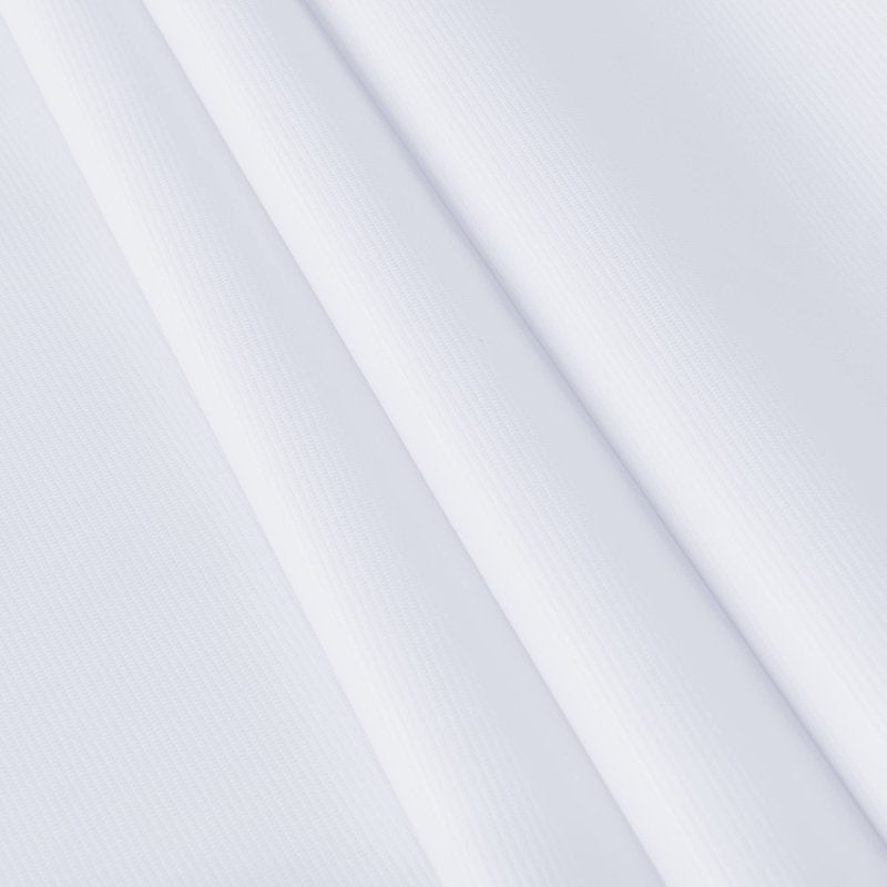 sancua 100% Waterproof Rectangle PVC Tablecloth - 60 x 102 Inch - Oil Proof Spill Proof Vinyl Table Cloth, Wipe Clean Table Cover for Dining Tables, Buffet Parties and Camping, White