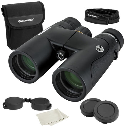 Celestron – Nature DX ED 8x42 Premium Binoculars – Extra-Low Dispersion Objective Lenses – Outdoor and Birding Binocular – Fully Multi-Coated with BaK-4 Prisms – Rubber Armored, Fogproof, Waterproof