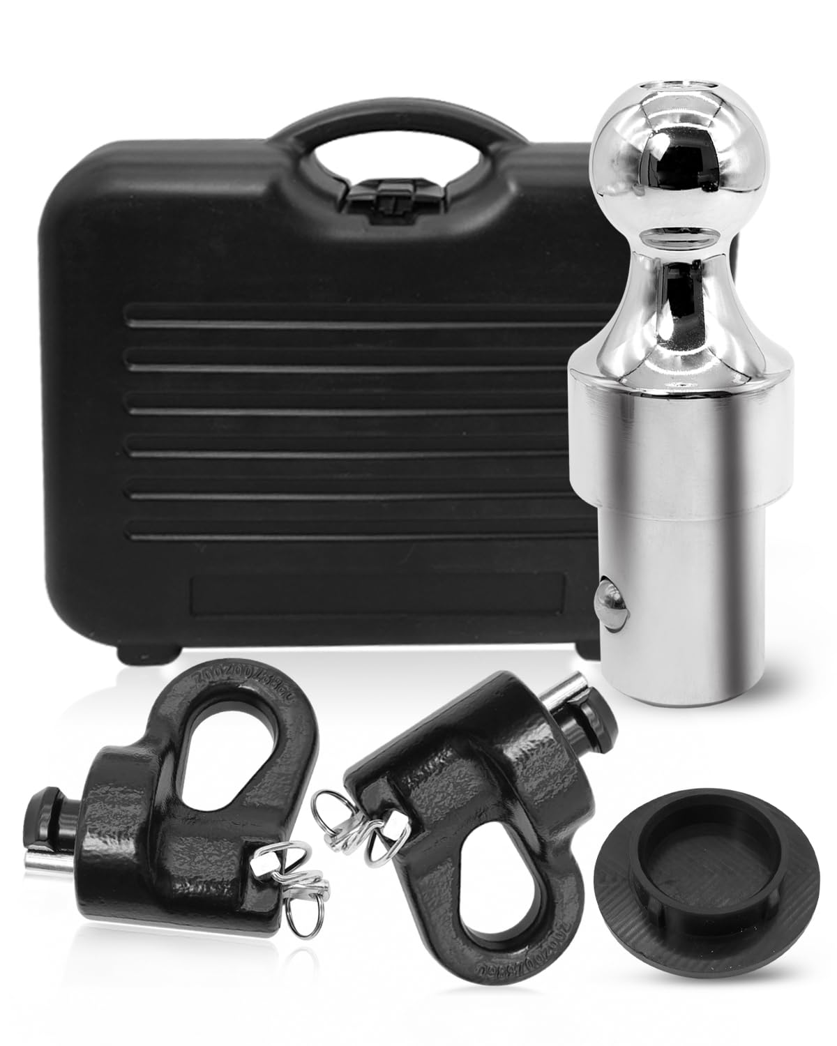 1ST 60692 Puck System Gooseneck Hitch Ball Kit for Ford F250 F350 F450 2013-2025, for Chevrolet Silverado, for GMC Sierra for Nissan Titan XD 2016-2025, 30000 lbs GTW/ 7500 lbs VTW, 2-5/16 Inch Ball