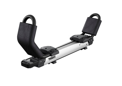 Thule Hullavator Pro kayak roof rack mount NEW - Lift-assisted kayak rack - 40 lbs of weight assistance - Waist high watercraft carrier - Corrosion-resistant cradles - Bow and stern tie-downs included