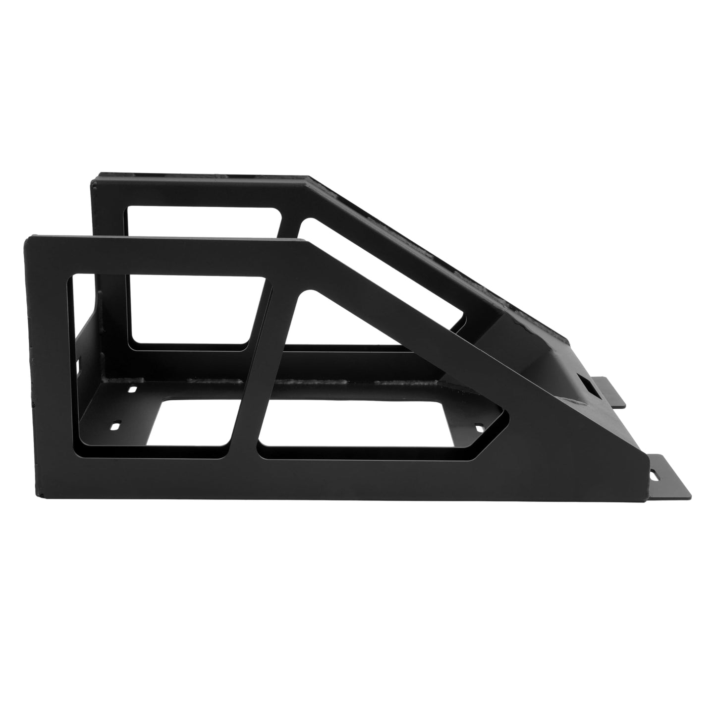 ALMULOO Adjustable Bed Mount Spare Tire Carrier for 2004-2024 Ford F-150, GMC Sierra, Chevy Silverado, Ram 1500, Toyota Tacoma & More Pickup Trucks - Fits 33" to 40" Tires - Heavy Duty Steel
