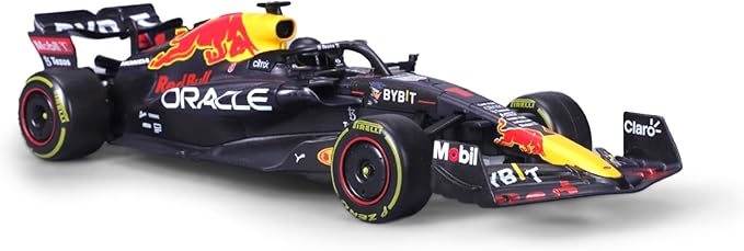 Maisto Tech R/C F1 Red Bull Racing RB18 (2023): 1:24 Scale Remote Control Car Faithful Formula 1 Car 2.4 GHz Pistol Grip Control 23 cm Black (582356)