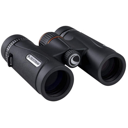 Celestron 71403 TrailSeeker ED 10 x 32 Roof Prism Binocular, Fully Broadband Multi-Coated Lens, BaK-4 Prism Glass, Black