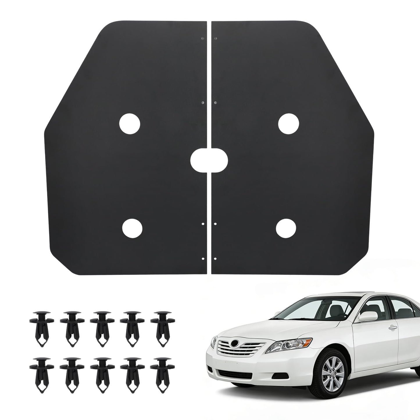 Spare Tire Trunk Cover Replacement for Toyota Camry 2007 2008 2009 2010 2011 - Durable ABS Precision Fit for CE/LE/SE/XLE/Base（Non-Hybrid）- Replace Part 99610