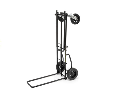 Rock-N-Roller R12STEALTH (All Terrain Stealth) 8-in-1 Folding Multi-Cart/Hand Truck/Dolly/Platform Cart/34" to 52" Telescoping Frame/500 lbs. Load Capacity, Black