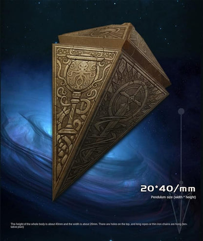 Cthulhu Poker Cards Collection Playing Cards Rare Limited Poker Cards Gift for Men or Women Great for CardistryCard Games and Party (Bronze Pendulum)