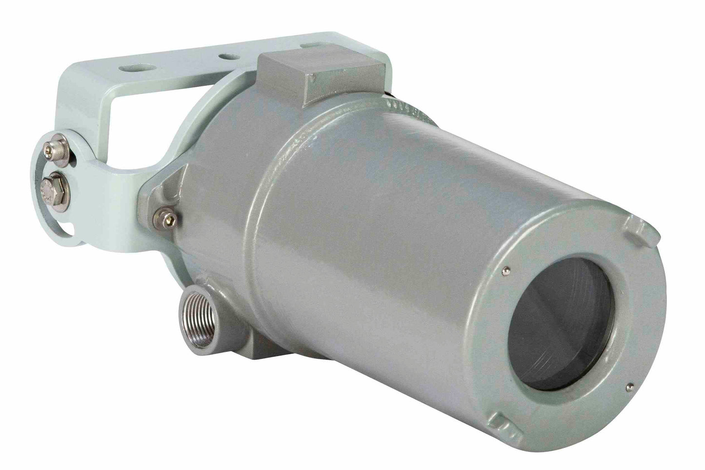 Explosion Proof Instrument Enclosure - Class I, II, III Div 1 and 2 - Trunnion - Glass Lens - 4" Dome