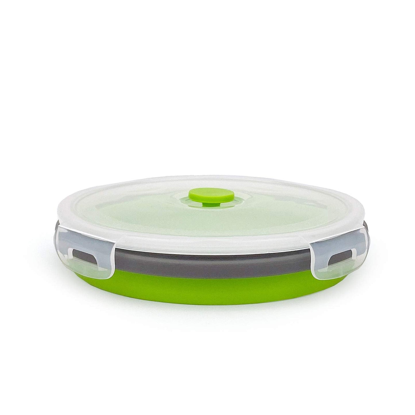 CARTINTS 1200ml Large Collapsible Food Containers Silicone Lunch Containers Silicone Leftover Food Containers, Ideal for Camping Travel, 3Pack