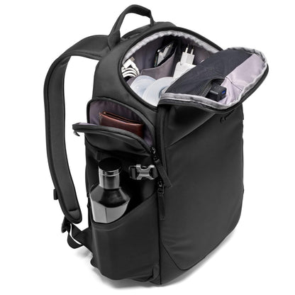 Manfrotto Advanced Befree III Professional Photography Backpack for Camera and Laptop, Bag for Reflex/Mirrorless Camera with Lenses, with Interchangeable Padded Dividers and Tripod Attachment