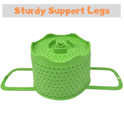 Silicone Steamer Basket | Foldable, Space-Saving | Fits 6,8 Qt Instant Pot and Similar-Sized Pressure Cookers Accessories