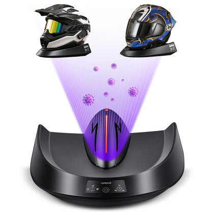 oplace Motorcycle Helmet Dryer (B-2),Hat Cleaner Kit with Deodorizer Purification System-Fan Heater,Sweat Protector for Helmets(Hockey,Baseball,etc.),Cap Care Machine/Storage Rack Accessories(1 Pack)