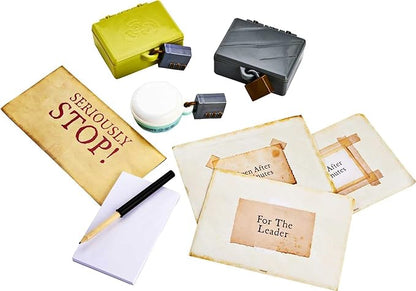 Mattel Games Escape Room in a Box The Werewolf Experiment Room Escape Group Game for Teens and Adults with 19 2D and 3D Puzzles Connects to Amazon Alexa Makes a Great Gift for 13 Year Olds and Up