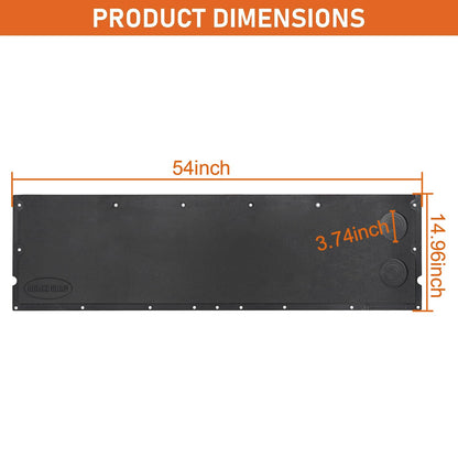 Hooke Road Tacoma Tailgate Panel Flat Cover Protector for 2005-2023 Toyota Tacoma 2nd 3rd Gen, Tail Gate Pad Camping Table, Food-Safe Plastic Cutting Board