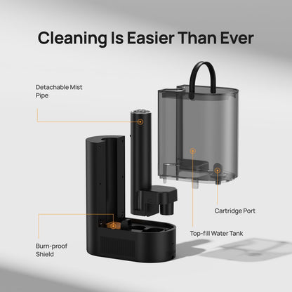 Dreo 6L Humidifiers for Bedroom, Smart Warm & Cool Mist for Large Room, 60Hr Quiet Runtime for Baby, Plant, Humidity Sensor, Indicator Light, 12H Timer, Google/Alexa, HM713S