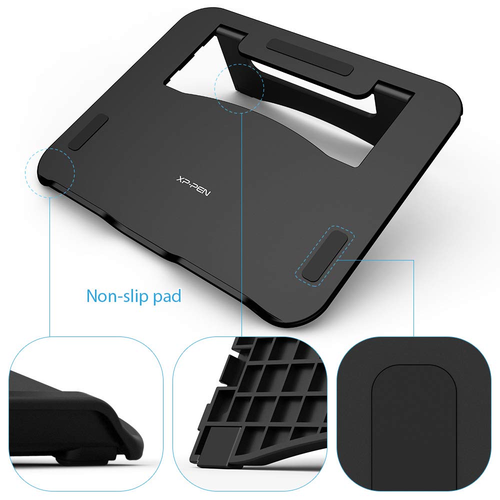 XPPen AC42 Graphics Tablet Stand - Laptop & Mobile Device Holder for XPPen Artist10 2nd, Artist12, Artist13.3 Pro, Artist13.3 Pro V2 - Suitable for 9"-14" Devices