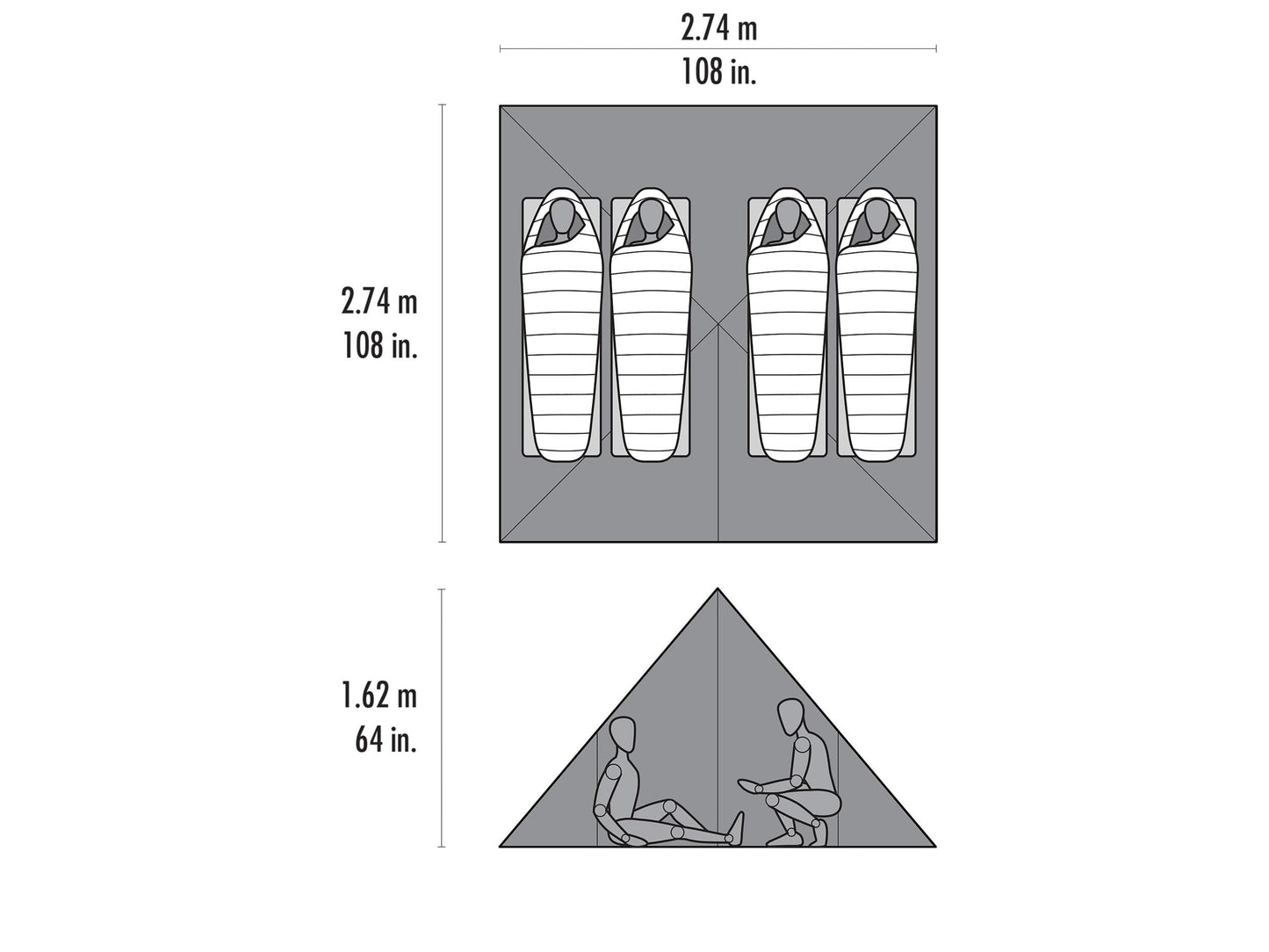 MSR Front Range 4-Person Ultralight Tarp Shelter