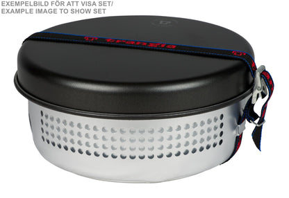 Trangia 27-3 UL Stove Kit with Gas Burner , Black