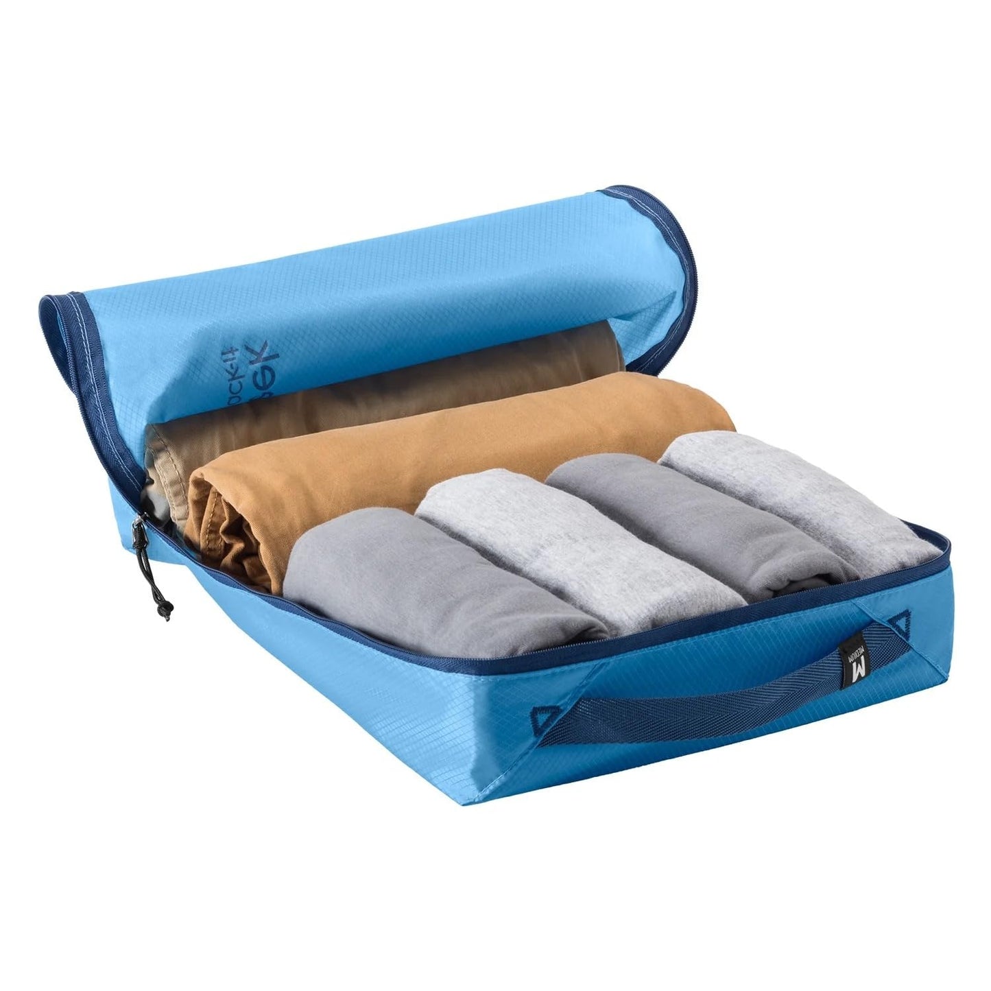 Eagle Creek Pack-It Isolate Extended Stay Set - Includes Shoe Sack, M Clean/Dirty Cube, 2x M Isolate Cube & 2x L - Travel Essentials - Travel Essentials - Blue Dawn