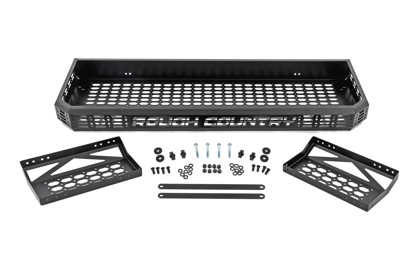 Rough Country Over Bed Cargo Rack for CFMOTO UFORCE 1000, UFORCE 1000 XL & U10 Pro - Heavy-Duty Steel UTV Bed Rack with Molle Panels