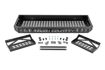 Rough Country Over Bed Cargo Rack for CFMOTO UFORCE 1000, UFORCE 1000 XL & U10 Pro - Heavy-Duty Steel UTV Bed Rack with Molle Panels