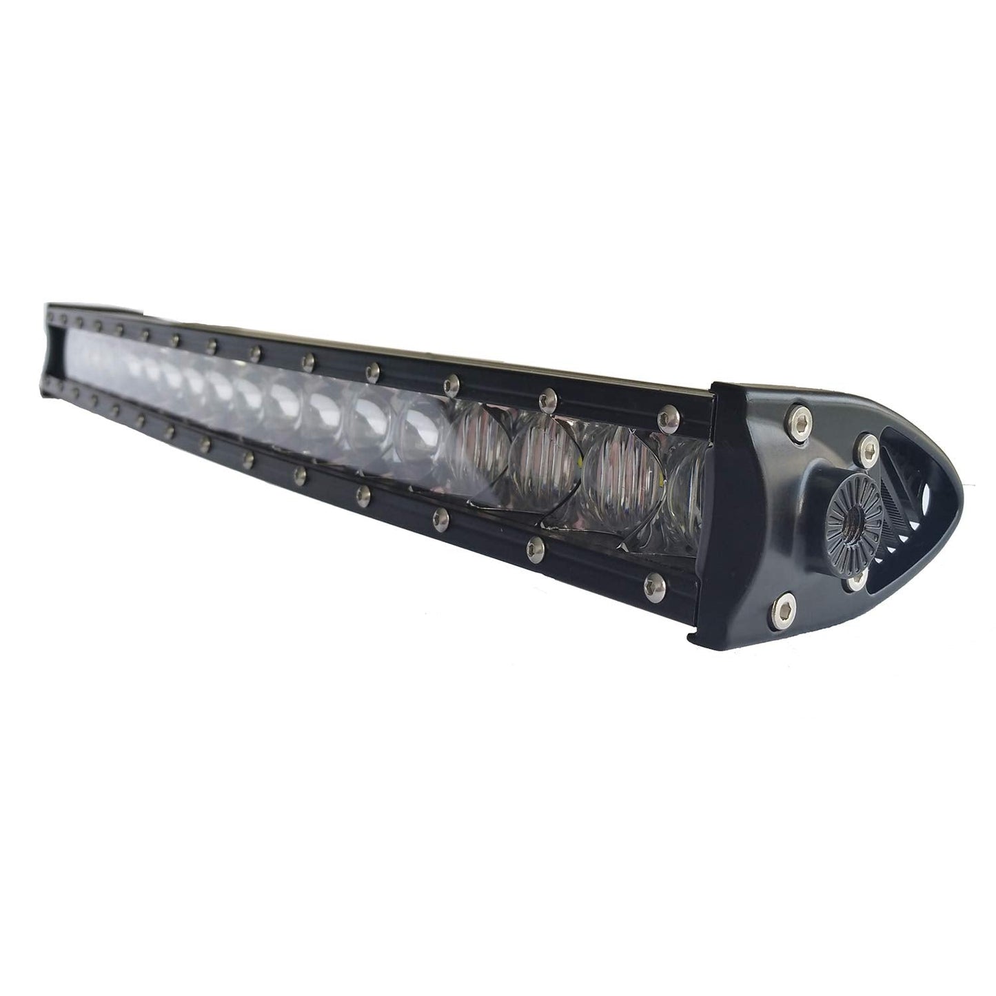 Led Light Bar 25 Inch 120W Single Row Off Road Spot Flood Combo IP 67 Waterproof Work Fog Driving Lights Led Boat Lighting Rocker Switch Wiring Kits