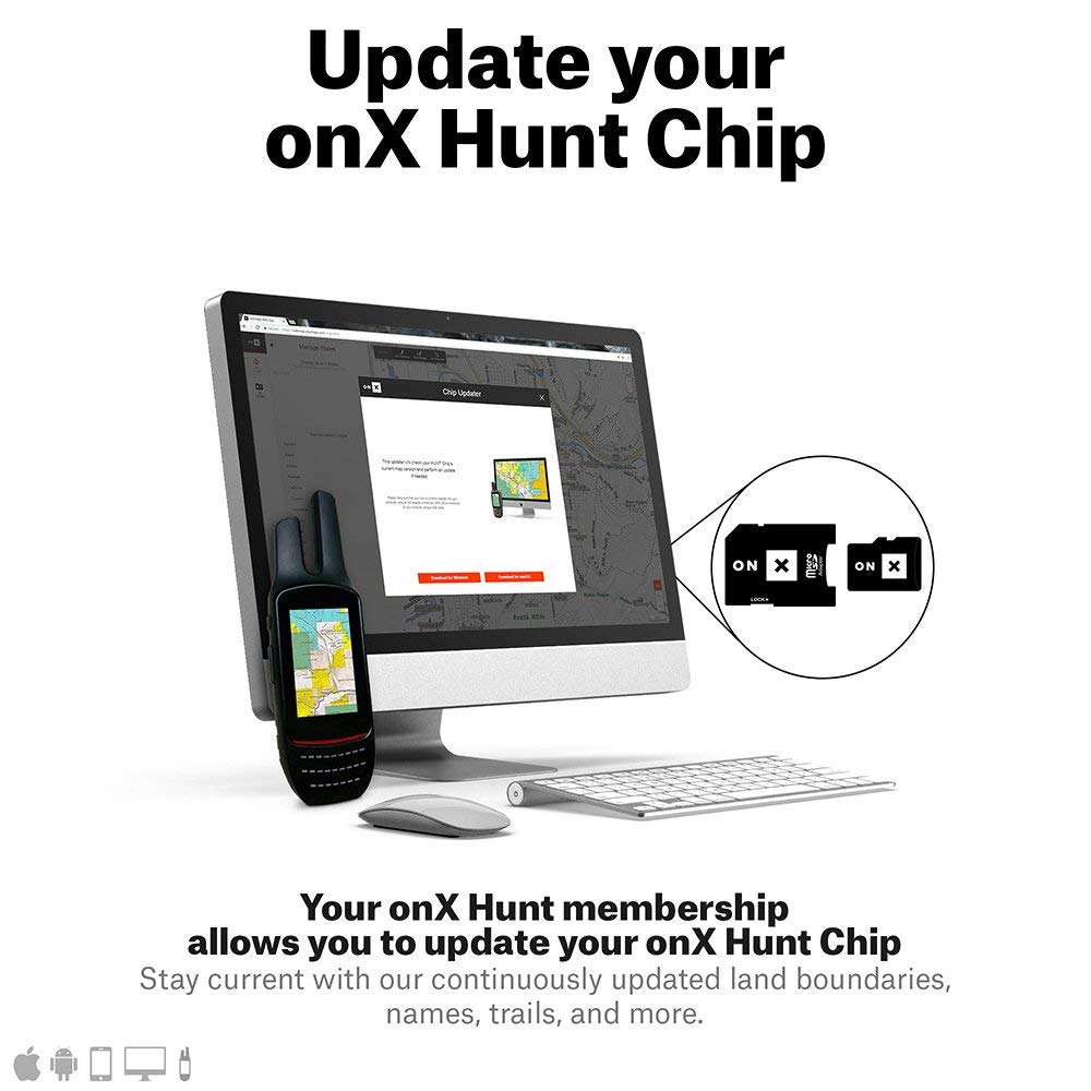 ONX Hunt Elite Membership – Nationwide Digital Hunting Maps for Phone, Tablet & Computer – Color-Coded Public & Private Land Ownership, 24K Topo, Hunt-Specific Layers & Updates