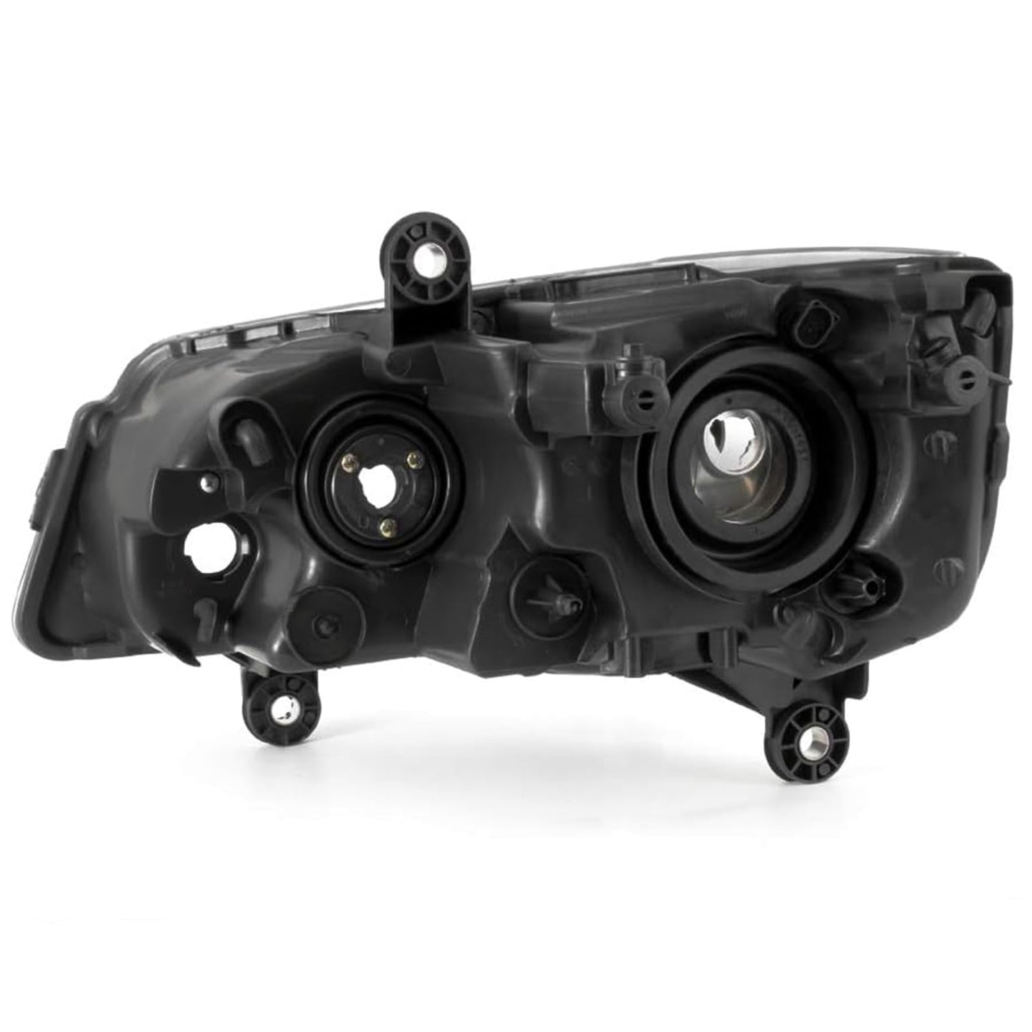 2Pcs Headlight Head Light Headlamp Assembly Black Housing For 2011-2020 Dodge Grand Caravan,2008-2016 Chrysler Town & Country