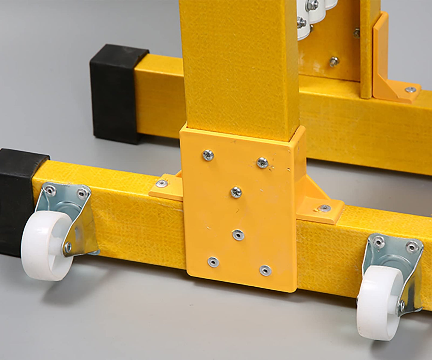BYFSRUS Mobile Barricade Control Barrier - Heavy Duty Traffic Gates for Driveways and Crowds, Expandable up to 8m