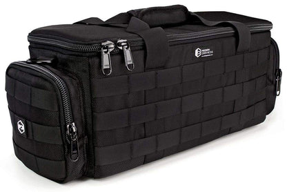 Mission Darkness Padded Utility Faraday Bag // Tactical Gear Bag with MOLLE Webbing and RF Signal Blocking Liner // Shields Delicate Electronics (Night Vision Goggles, Scopes, Cameras, Optics, Phones)