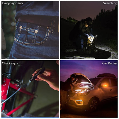 OLIGHT I3T EOS 180 Lumens Dual-Output Slim EDC Flashlight for Camping and Hiking, Tail Switch Flash Light Javelot Turbo 2 1800 Lumen Rechargeable Tactical Flashlight with Long-Range 4921ft Throw
