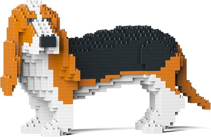 JEKCA Basset Hound 01S-M01 | Dog Plastic Building Blocks | Age 14+