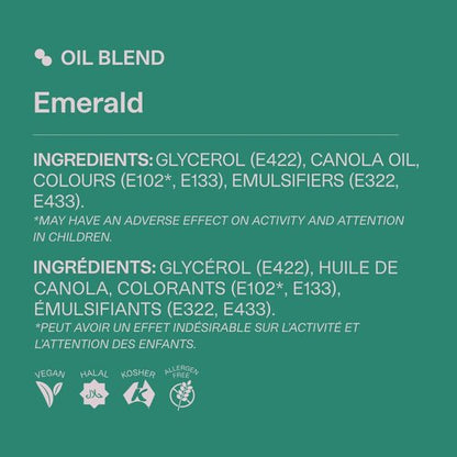 Colour Mill Oil-Based Food Coloring, 20 Milliliters Emerald