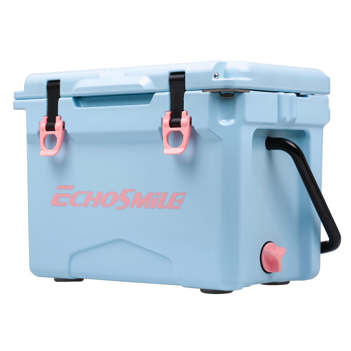 EchoSmile 18 Quart Rotomolded Cooler, Portable Hard Ice Chest, Suit for BBQ, Camping, Pincnic