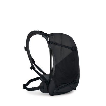 Osprey Hikelite 26L Durable Hiking Backpack - Travel Daypack with Rain Cover for Men and Women, Raven Black