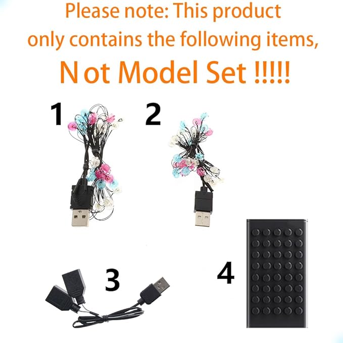 LED Light Kit Compatible with Lego The Milky Way Galaxy - Lighting Set for Art 31212 (Model Set Not Included)