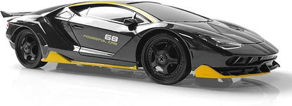 RC Drift Car Remote Control Car 2.4GHz 1/24 4WD 15KM/H High Speed Racing Sport with LED Lights Drifting Tire Toy for Adults Boys Girls Kids Gift 2Pcs Rechargeable Batteries
