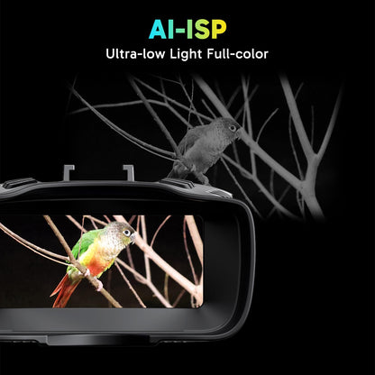 AKASO Seemor-200 Night Vision Goggles - 4K Full Color Night Vision Binoculars for Adults, App-Enabled Photo and Video Saving,AI-ISP 3280FT Viewing Range,16x Digital Zoom for Camping Hiking & Security