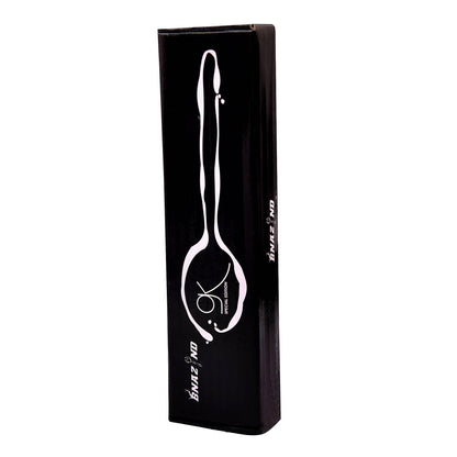 BNAZIND Chef Kunz Chisel Engraving Spoon | 9 inch 2.5 Tbsp18/10 Stainless Steel Serving Spoon | Basting Quenelle Cooking Plating Dinner Chef Spoons (Chisel Engraving)