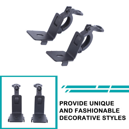 Hudiriy Car Body Side Expansion Rails Shovel Mounts Compatible with Ineos Grenadier 2020 -2025， 2 Pcs Shovel Holder Modular Quick Release Axe Holder Mount Kit External Accessories