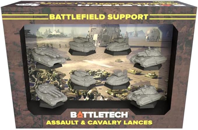 Catalyst Game Labs BattleTech: Battlefield Support - Assault &amp Cavalry Lances - Strategy Board Game - for 2+ Players and Ages 14+