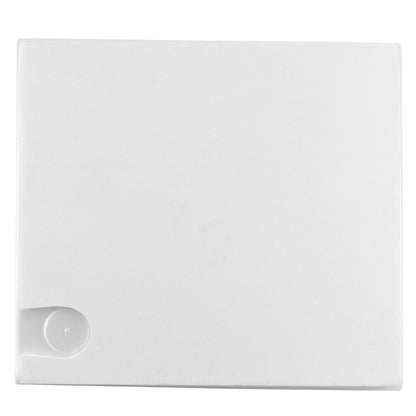 RecPro RV White Shower Pan | Camper Shower Pan (Corner Drain, 27" x 24")