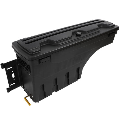 SCITOO Truck Bed Tool Box for Ford F-150 1997-2014,Multi-Compartment Dividers Organized Storage,Heavy Duty & No-Drill Installation Left Driver Side