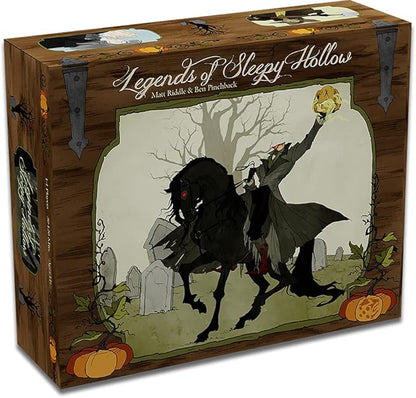 Greater Than Games | Legends of Sleepy Hollow | Cooperative Board Game | Horror Storytelling Campaign | 1 to 4 Players | 30+ Minutes | Ages 12+