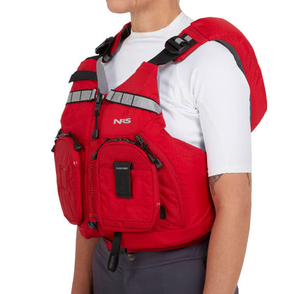 NRS Chinook OS Lifejacket (PFD) – Coast Guard Approved Adult Life Jacket for Off-Shore Kayaking, Fishing & Boating – Reflective Fishing Personal Flotation Device – Men's & Women's Life Vest