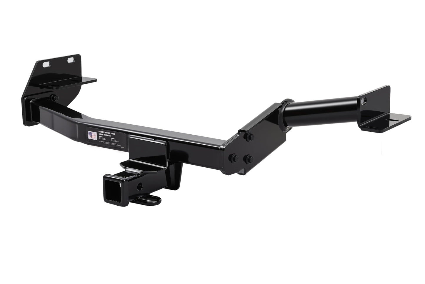Paanlok Trailer Hitch for 2020-2025 KIA Telluride & Hyundai Palisade - Class 3 2-Inch Receiver | 5000 lbs GTW & 750 lbs Tongue Weight | Weight Distribution 6000 lbs Capacity | Bolt-On RV Boat Camper